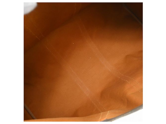 Borsa Keepall Louis Vuitton in tela Monogram 60 Marrone - vista 3