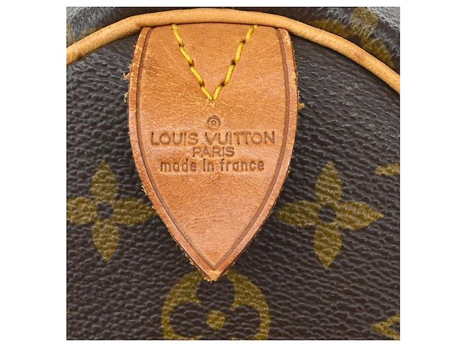 Louis Vuitton Speedy Monogram Canvas 35 Marrone - vista 4