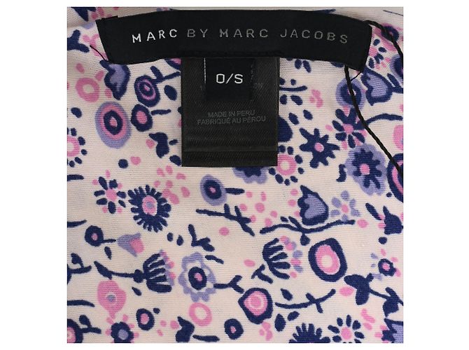 Sciarpa Marc by Marc Jacobs in cotone con stampa floreale - vista 3