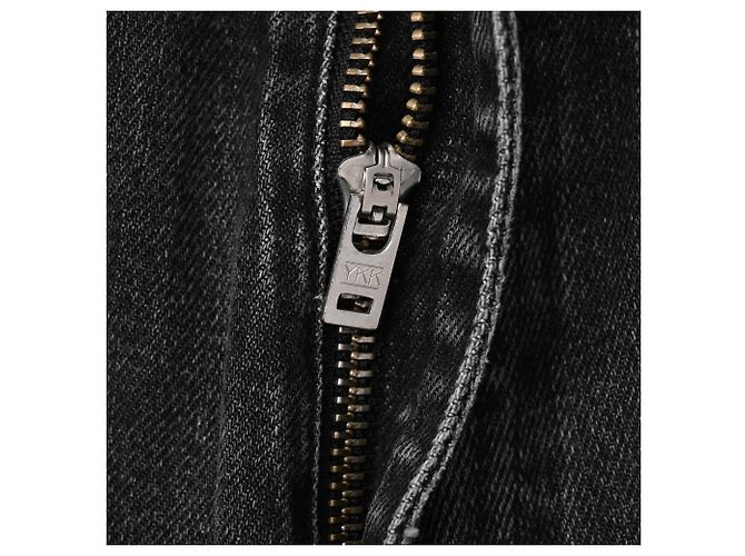 Jeans Totême Twisted Straight-Leg en algodón negro - vista 9