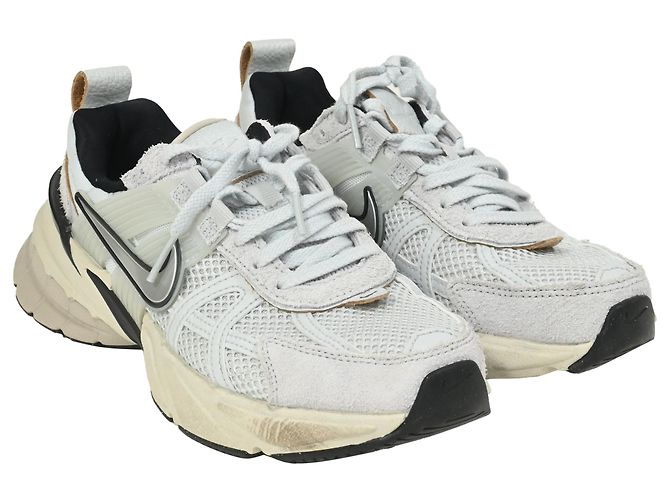 Sneakers Nike V2K Run in Summit White Mixed Media Bianco Crudo - vista 4