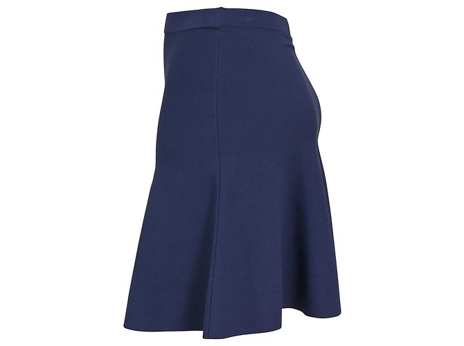 Minifalda Michael Kors en lana azul Azul marino - vista 2