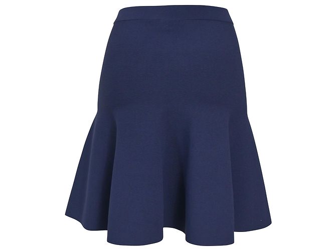 Minifalda Michael Kors en lana azul Azul marino - vista 3