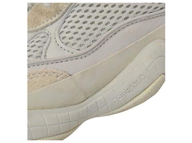 Baskets Adidas Yeezy 500 Salt en daim gris - vue 10