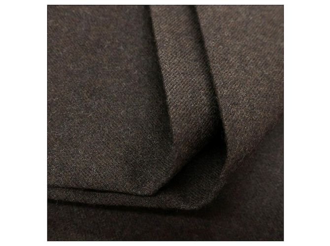 Autre Marque Pantalones de lana Super 100's Incotex Castaño Marrón oscuro - vista 7
