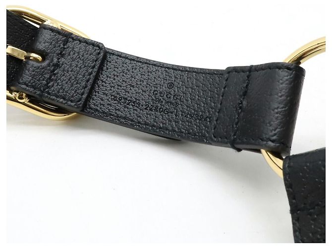 Gucci Leather Pet Harness Black - view 6