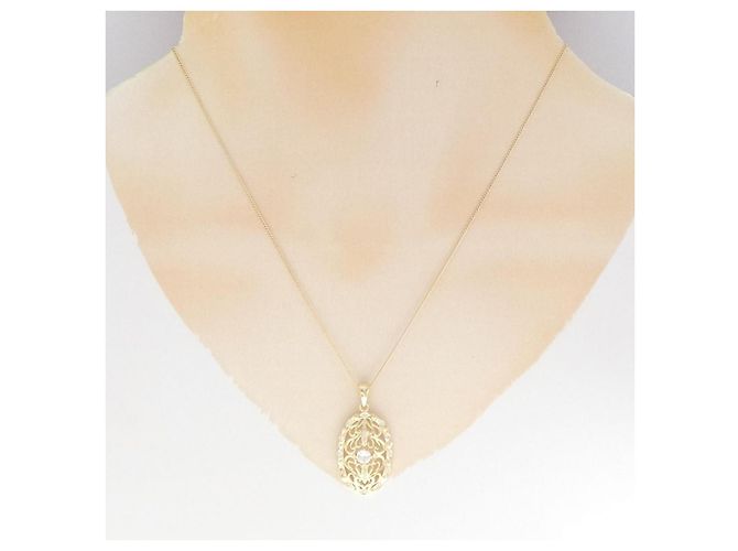 Autre Marque Collana con diamante Au750 D'oro - vista 6