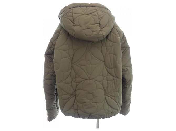 Chaqueta con Capucha Acolchada Louis Vuitton LVSE Flower Verde - vista 2
