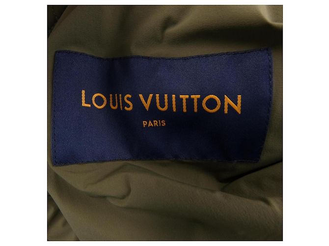 Chaqueta con Capucha Acolchada Louis Vuitton LVSE Flower Verde - vista 5