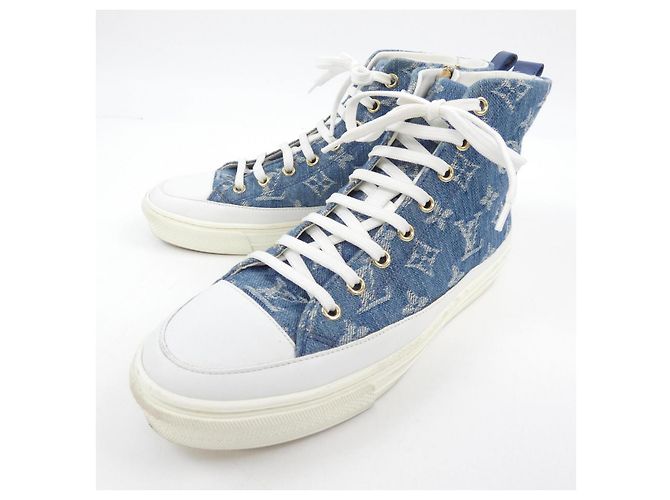 Sneakers Stella Line Louis Vuitton Blu - vista 3