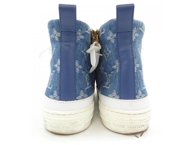 Sneakers Stella Line Louis Vuitton Blu - vista 5