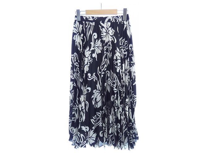 Falda Sacai Negro Blanco - vista 2