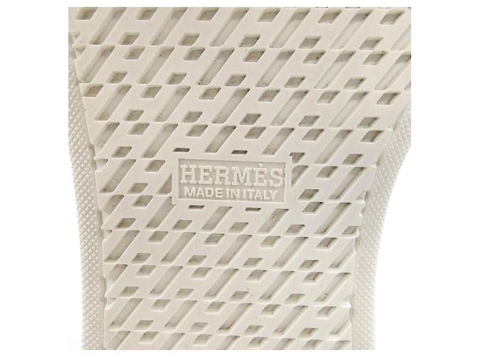 Hermès Hermes Express Leder-Sneaker Braun - Ansicht 6
