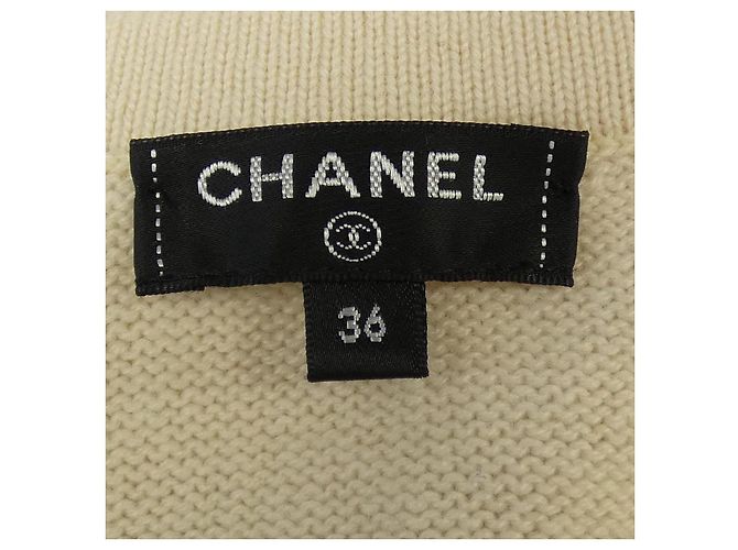 Chanel Kleid 100% Kaschmir Beige - Ansicht 5