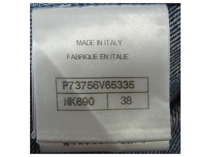 Falda Chanel P73756V65335 Azul Azul marino - vista 4