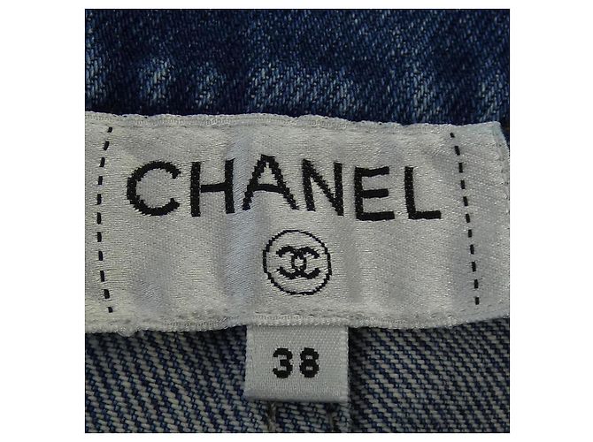 Falda Chanel P73756V65335 Azul Azul marino - vista 5