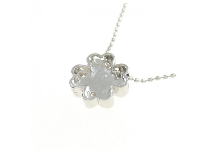 Autre Marque Collana Clover in Diamanti Pt900/Pt850 Argento - vista 4