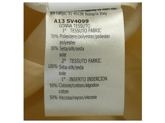 Autre Marque Falda Giambattista Valli Beige - vista 3