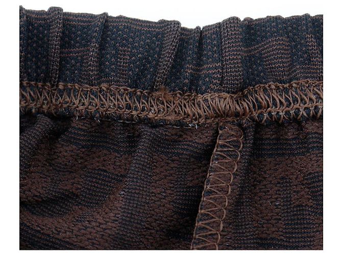 Falda Fendi Zucca de nylon Castaño - vista 9
