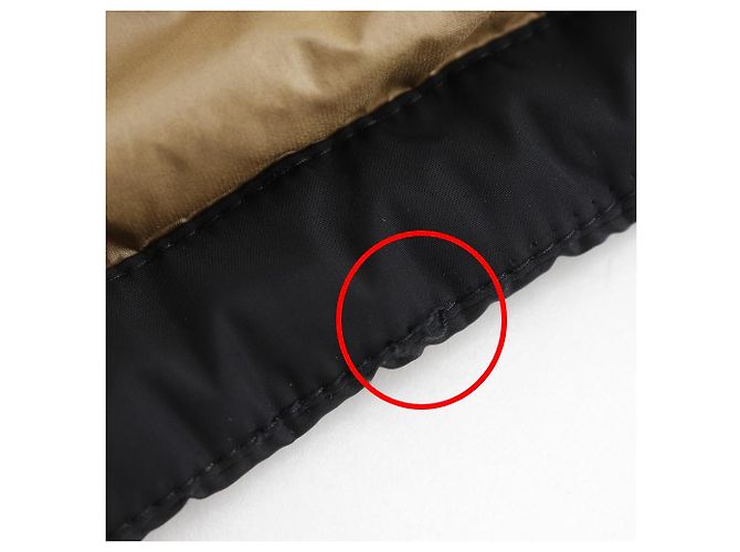 Autre Marque BOSS Nylon-Polyester-Jacke Schwarz Weiß Beige - Ansicht 14