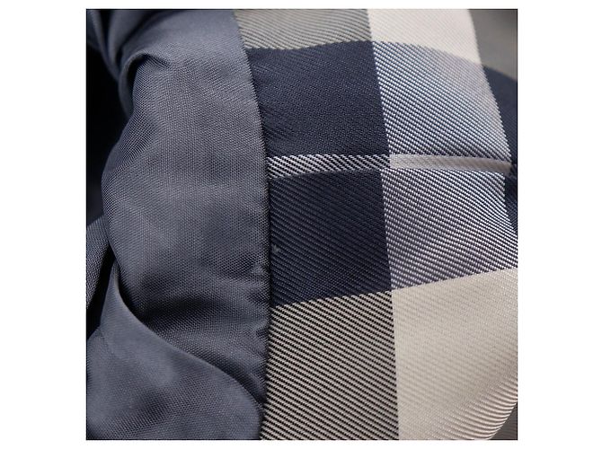 Prendas de abrigo de lana Burberry Castaño Gris - vista 6