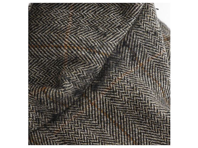 Chaqueta entallada de lana y cachemira Burberry Castaño - vista 12