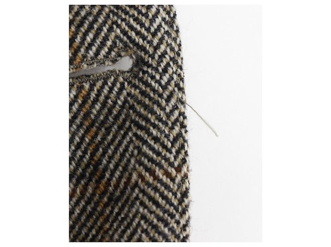 Chaqueta entallada de lana y cachemira Burberry Castaño - vista 13