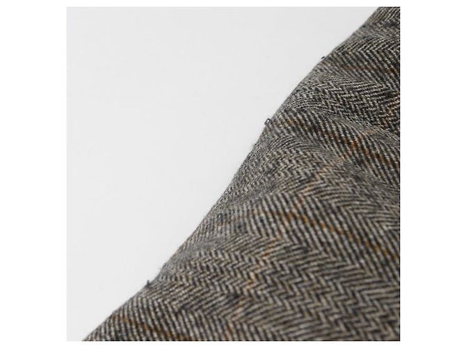 Chaqueta entallada de lana y cachemira Burberry Castaño - vista 8