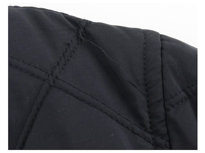 Abrigo de poliéster y nylon Salvatore Ferragamo Negro - vista 10