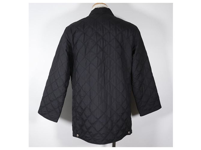 Abrigo de poliéster y nylon Salvatore Ferragamo Negro - vista 3