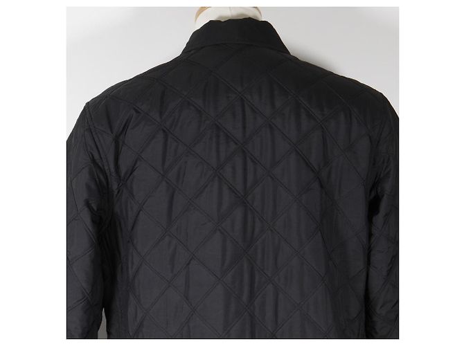 Abrigo de poliéster y nylon Salvatore Ferragamo Negro - vista 4