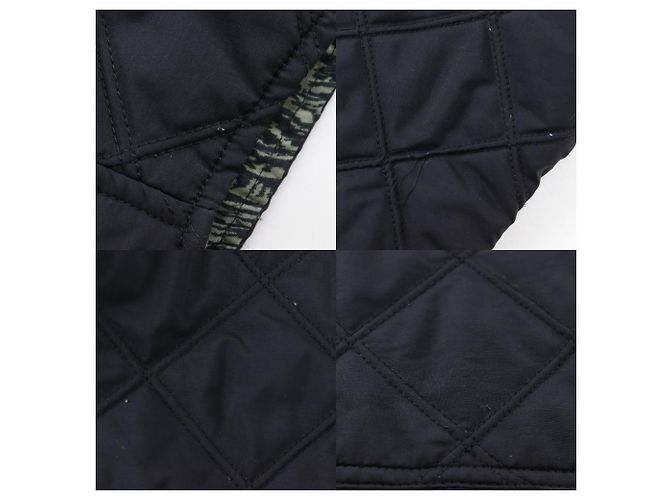 Abrigo de poliéster y nylon Salvatore Ferragamo Negro - vista 7