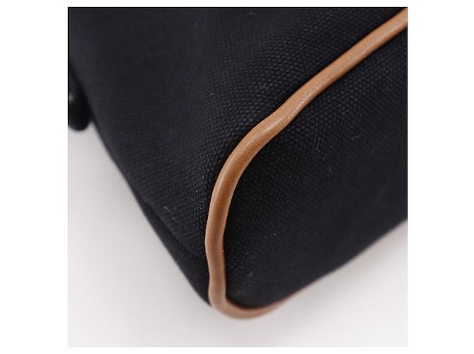 Hermès Hermes Bolide Pouch Mini Cotton Pouch Nero - vista 4