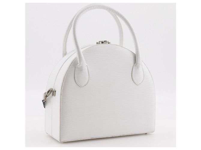 Fendi 2way Kalbsleder Handtasche Weiß - Ansicht 3
