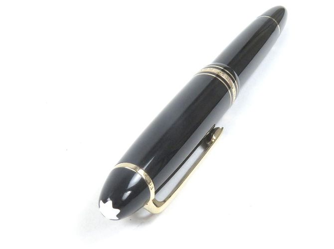 Montblanc Meisterstück 14K Füllfederhalter Schwarz - Ansicht 3