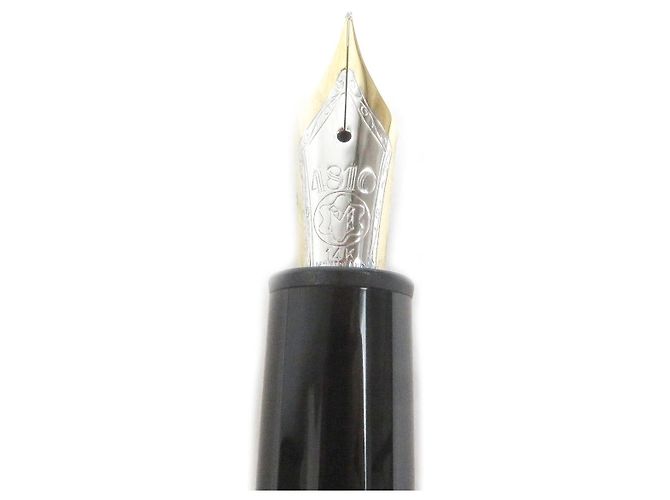 Montblanc Meisterstück 14K Füllfederhalter Schwarz - Ansicht 4