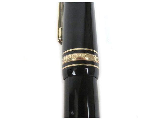 Montblanc Meisterstück 14K Füllfederhalter Schwarz - Ansicht 7