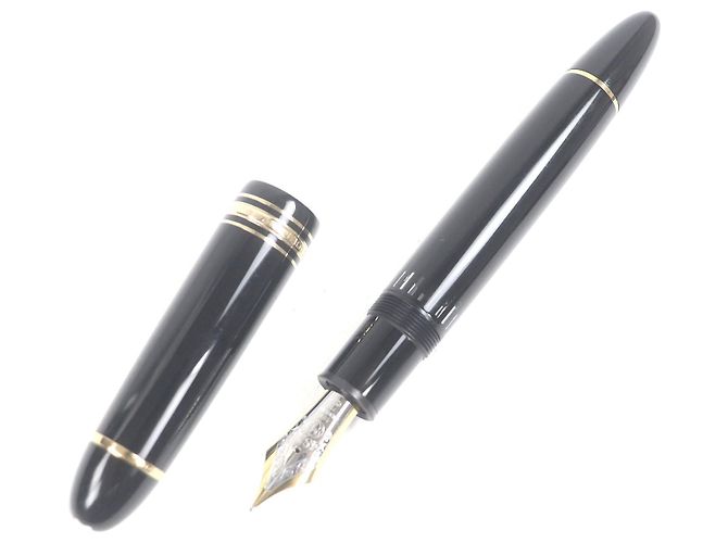 Montblanc Meisterstück Au750 Füllfederhalter Schwarz - vista 2