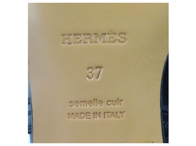 Hermès Botas curtas de couro Neo Kelly com fivela Preto - vista 11