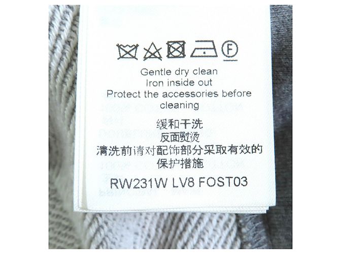 Louis Vuitton LV Flight Mode Cropped Hoodie Grau - Ansicht 9