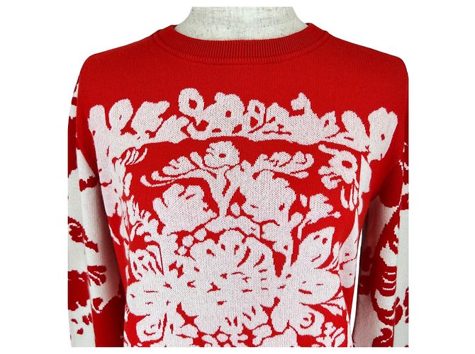 Autre Marque Top de punto de manga larga RED VALENTINO Roja - vista 4