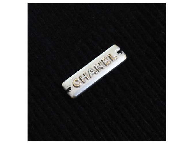 Chanel COCO Mark Kaschmirstrickpullover Schwarz - Ansicht 6