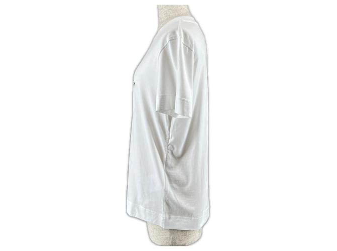 T-shirt in cotone Givenchy Bianco - vista 2