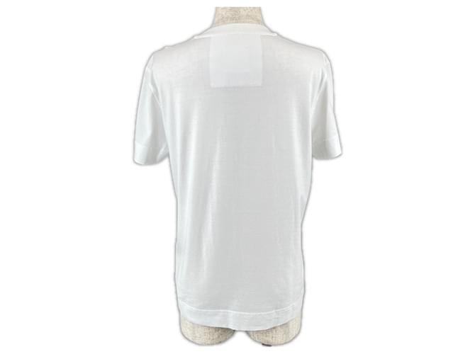 T-shirt in cotone Givenchy Bianco - vista 3