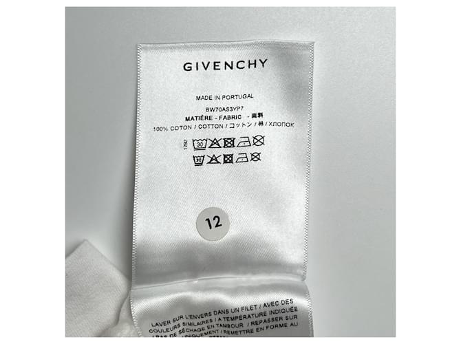 T-shirt in cotone Givenchy Bianco - vista 7