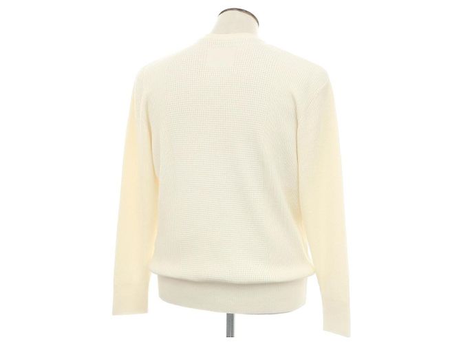 Autre Marque V::loom Wollpullover mit Rundhalsausschnitt Beige Roh - Ansicht 2