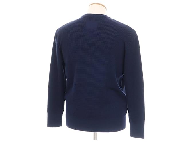 Autre Marque V::loom Wollstrickpullover Blau Marineblau - Ansicht 2
