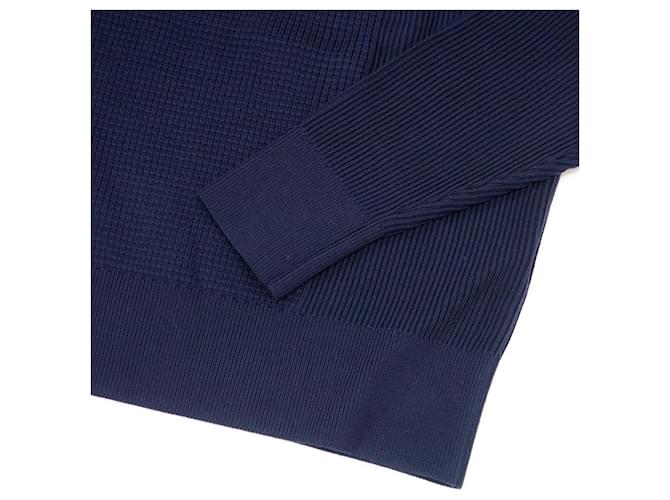 Autre Marque V::loom Wollstrickpullover Blau Marineblau - Ansicht 4