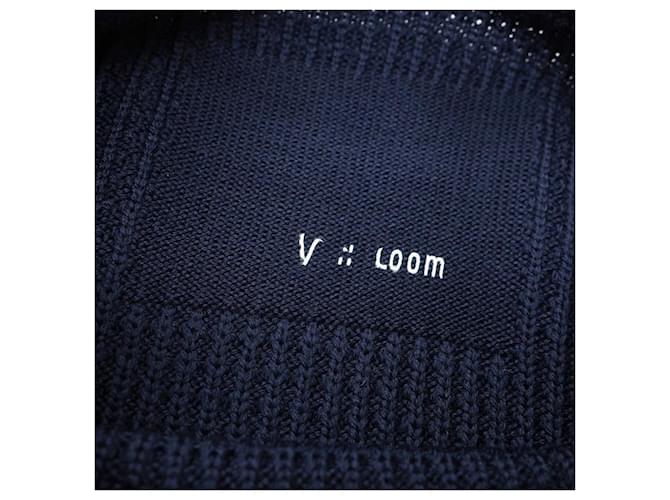Autre Marque V::loom Wollstrickpullover Blau Marineblau - Ansicht 5