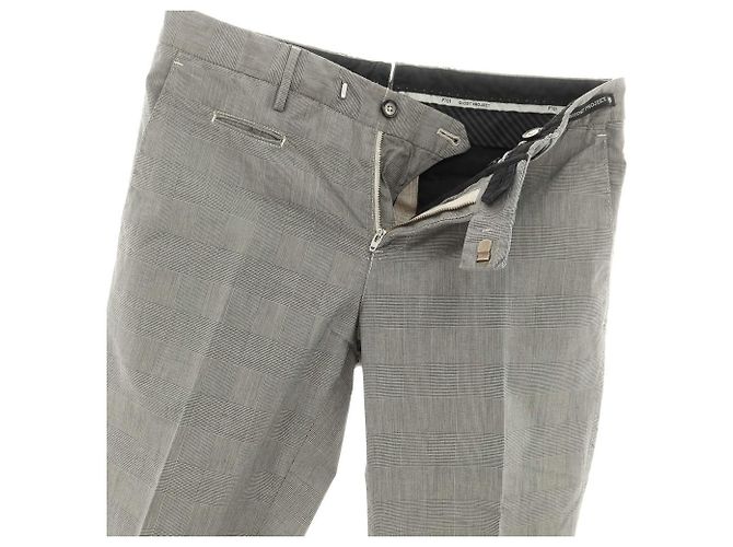 Autre Marque PT01 Freizeit Hose aus Baumwolle und Polyurethan Grau - Ansicht 3